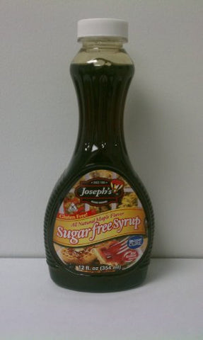 Jo-Sef Pancake Syrup, Maple Sugar Free 12.0 OZ