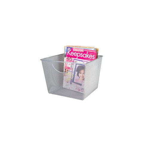 Design Ideas Mesh Storage Nest, Silver