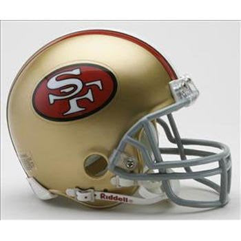 Riddell San Francisco 49ers Mini Replica Throwback Helmet