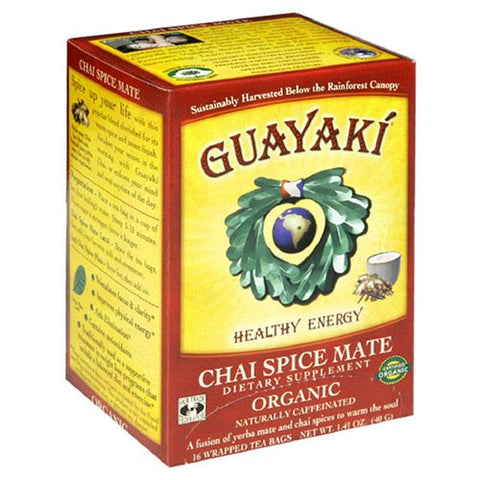 Organic Yerba Mate Chai Spice 16.0 BG