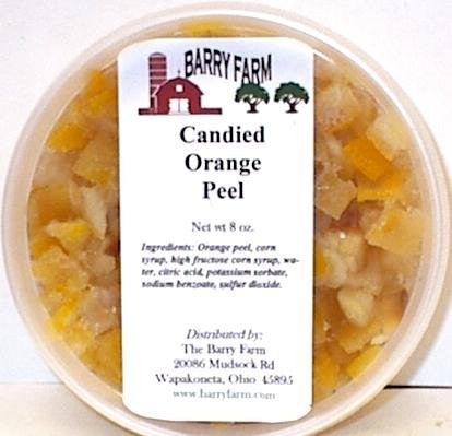 Candied Lemon Peel 16 oz.