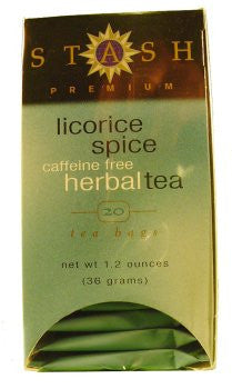 Specialty Tea Licorice Spice 20 Bags (Pack of 6)