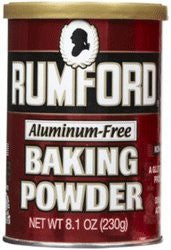 Rumford Baking Powder, Gluten Free 8.1 OZ