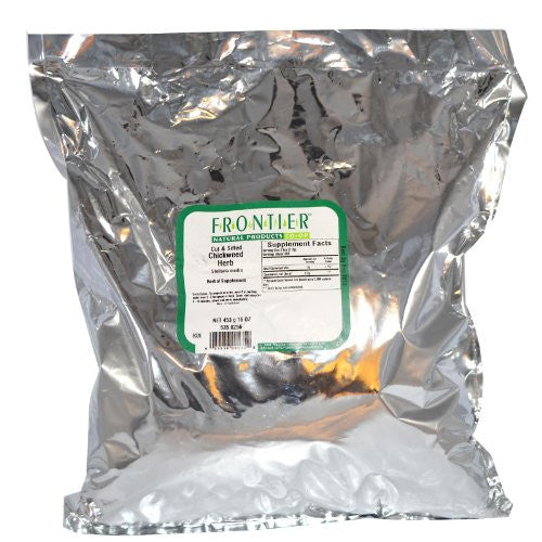 Bulk Chickweed Herb, Cut & Sifted, 1 lb. package
