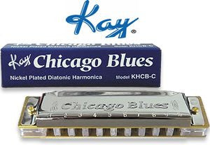Chicago Blues Harp 10 Hole Diatonic Key of G