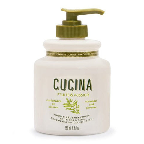 CUCINA Regenerating Hand Cream - 8.4 fl.oz. - Coriander and Olive