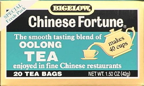 Bigelow Chinese Oolong Tea 20.0 BG