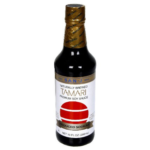 San-J Tamari Gluten Free White Label Sauce, 10 Ounce