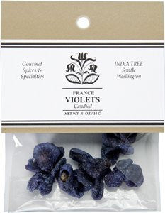 Candied Violets, .5 oz