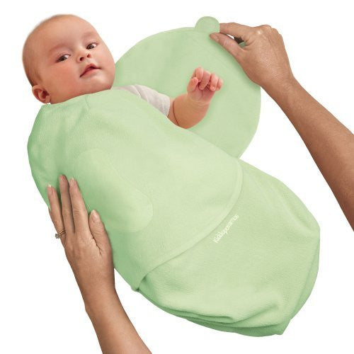 SwaddleMe® Cotton Knit (Large, Sage)