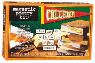 Magnetic Poetry College Magnetic Poetry Kit