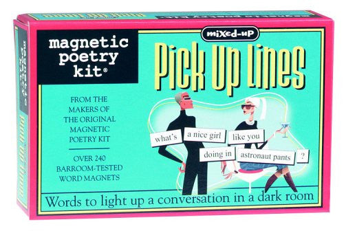 Magnetic Poetry Mixed-Up Pickup Lines Magnetic Poetry Kit