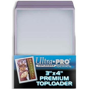 Ultra Pro 3 x 4 Premium Topload Card Holders, 25