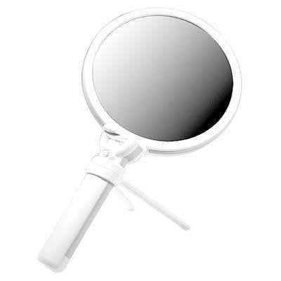 Zadro Lighted Swivel Hand Mirror, 1x/10x