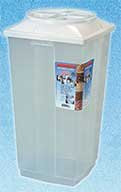Gamma Vittles Vault 30lb clear container (indoor use only)