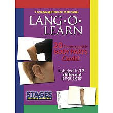 Body Parts Lang-O-Learn Flashcards
