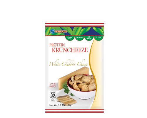 Kay's Naturals Non-Gluten Kruncheeze, White Cheddar Cheese, 1.2-Ounce Bags (Pack of 12)