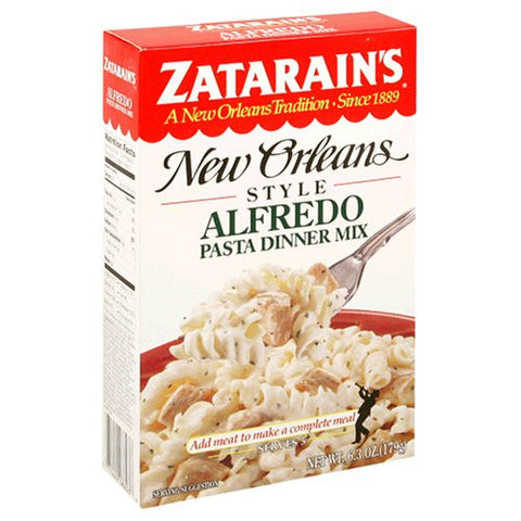Zatarain's Mix Alfredo Pasta Dinner 6.3 OZ