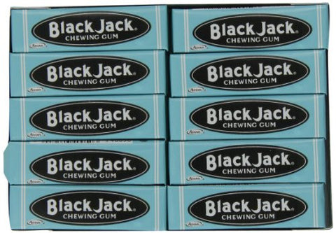 Black Jack 5 Stick Gum, 20 Packs/Box