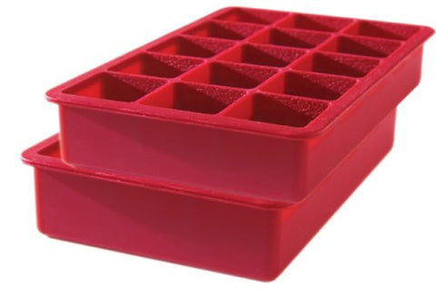 Tovolo Perfect Cube Ice Trays, Chili Pepper - Set of 2