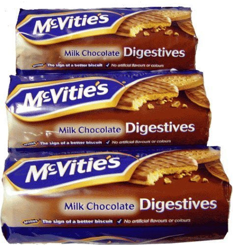 Digestive Crackers, Milk Chocolate (box) 10.5 OZ