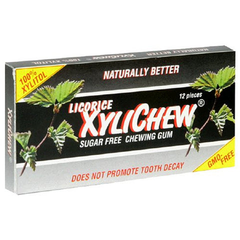Gum - Licorice 12 pc. Blister Pack