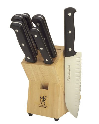 J.A. Henckels International Eversharp Pro 7-Piece Knife Set with Block