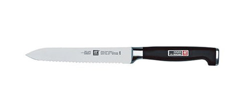 Zwilling J.A. Henckels Twin Four Star II 5-Inch Stainless-Steel Serrated Utility Knife