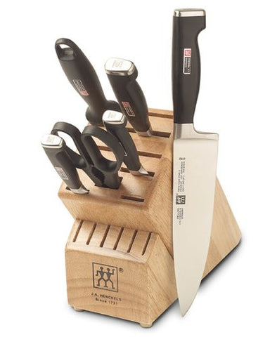 Zwilling J.A. Henckels Twin Four Star II 7-Piece Knife Set with Block