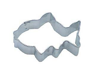 Fish 3" Tinplated Cookie Cutter
