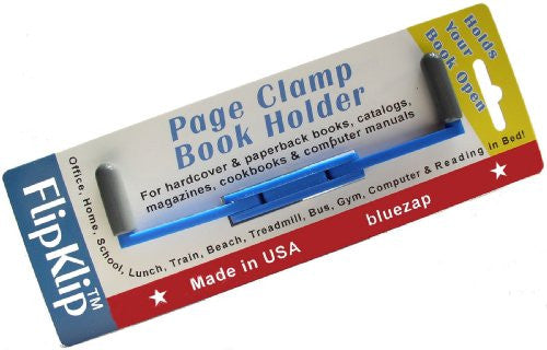 FlipKlip Ergonomic Book Holder 2-Pak