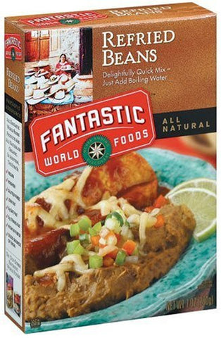 Fantastic Foods Instant Refried Beans 7.0 OZ
