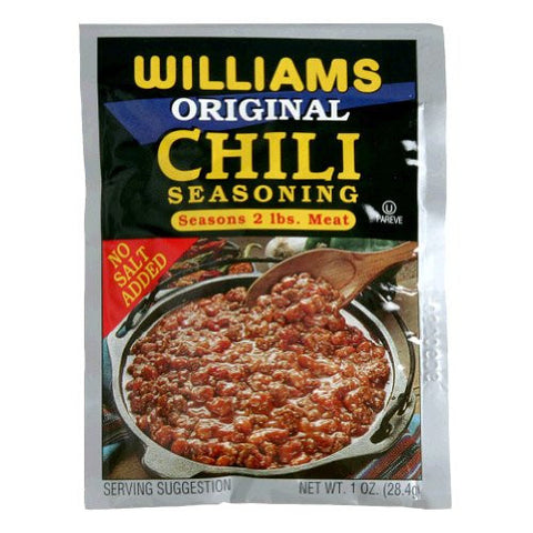 Williams Chili Seasoning Original 1.0 OZ