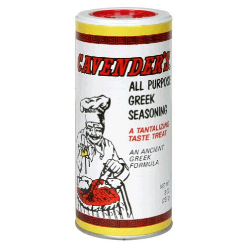Cavender's All Purpose Greek Seasoning, 8-Ounce Shakers (Pack of 12)