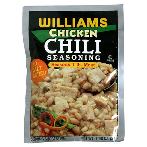 Williams Chili Seasoning White Chicken 1.125 OZ