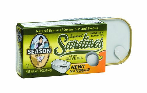Sardine Skinless Boneless Club 4.375 OZ (Pack of 5)