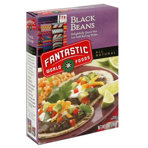Fantastic Foods Black Beans 7.0 OZ