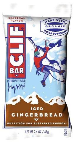 Clif Energy Bars (12 Count - Iced Gingerbread)