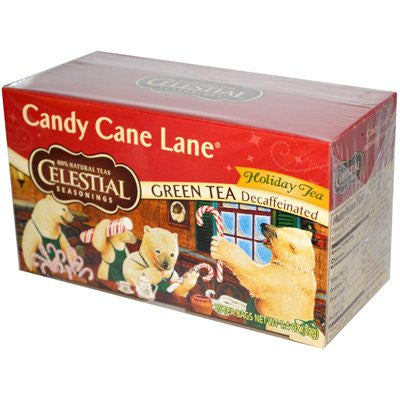 Celestial Seasonings Candy Cane Lane Tea, Decaf 20.0 BG