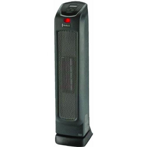 Holmes Triple Ceramic Tower Heater Gray