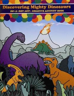 Do-A-Dot Dinosaurs Book Activity Book