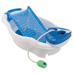 Newborn-to-Toddler Bath Center & Shower (Blue)
