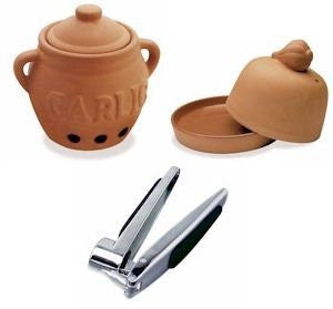 Terracotta Garlic Keeper