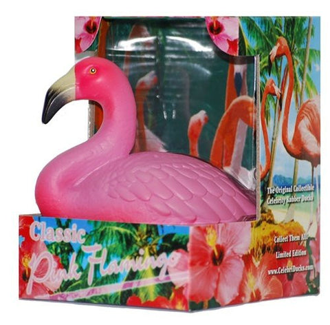 Pink Flamingo Celebriducks Rubber Duck