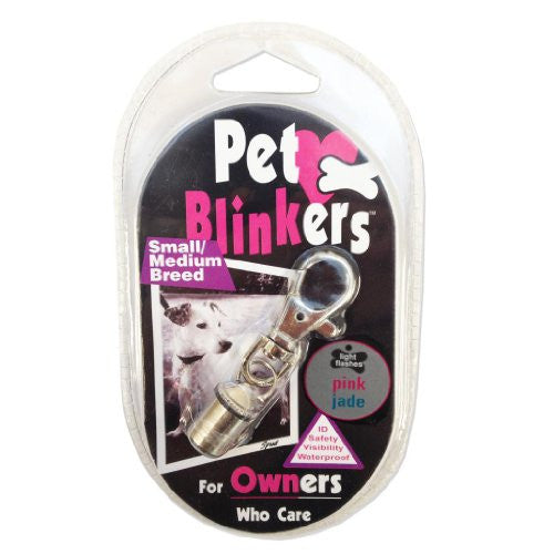 Small/Medium Breed Pet Blinker Pink & Jade