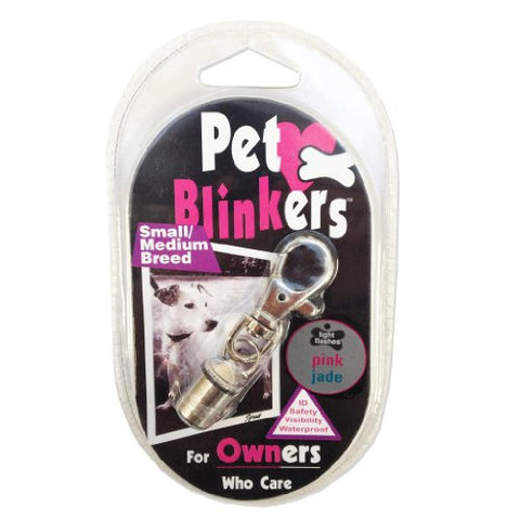 Small/Medium Breed Pet Blinker Pink & Jade