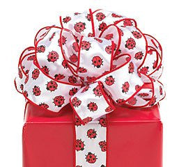 #9 LADYBUG ON WHITE
1 1/2" Wide X 20 yds
