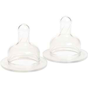 Born Free Y-Cut Silicone Nipples- Twin Pack