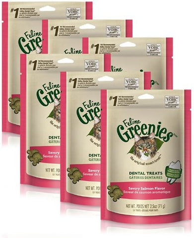 6-PACK Greenies Felines - SALMON (15oz)