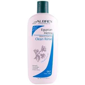 Egyptian Henna Clean Rinse Aubrey Organics 11 oz Liquid